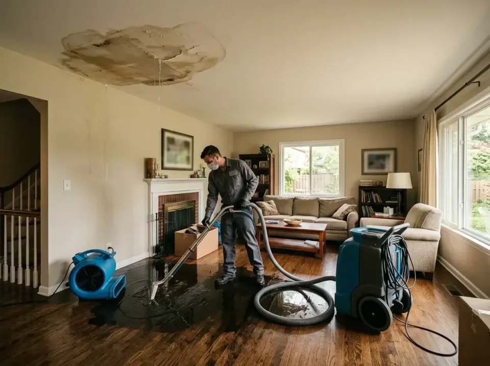 attic-pipe-burst-ceiling-drip-008 — frequently asked questions, Water Damage Restoration & Carpet Care in Pennsburg, PA